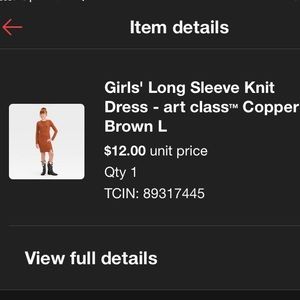 girls art class dress